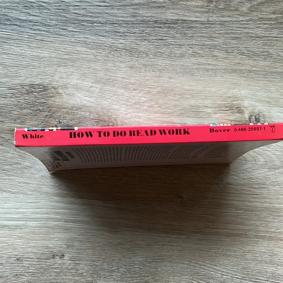 Vintage How To Do Bead Work by Mary White Softcover Reprint of 1904 Book - Picture 3 of 11